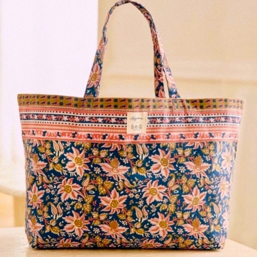Sezane x Sea New York tote bag